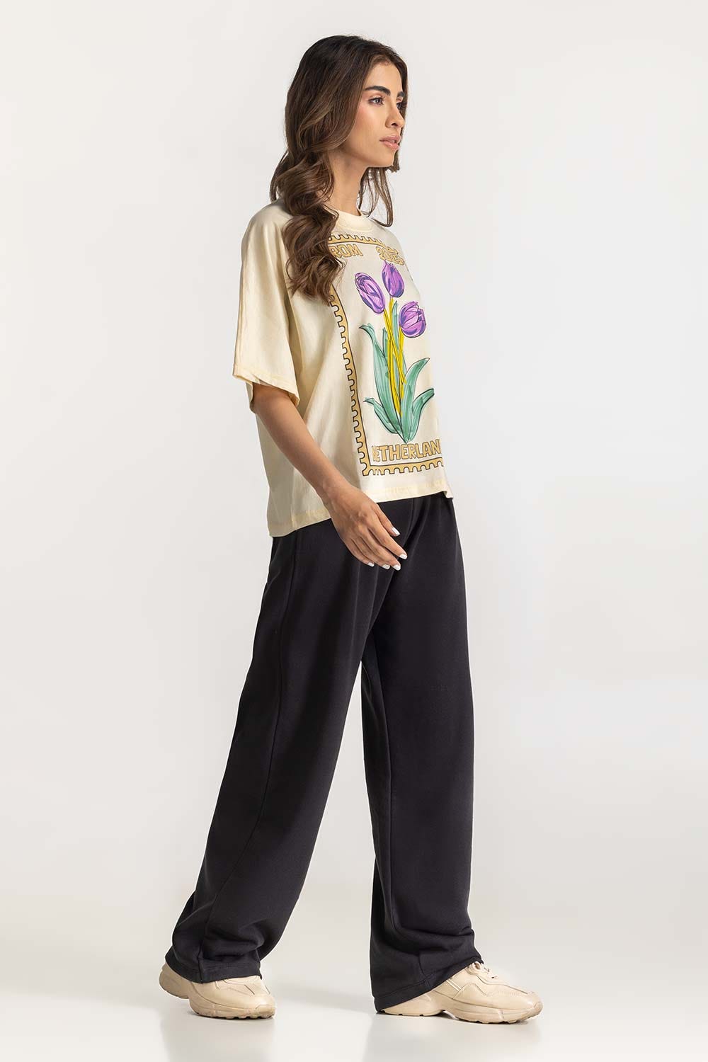Loose Fit Graphic Tee WM-KTP-WS24-013