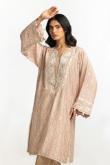 Lurex Jacquard Embroidered Shirt And Trouser IPST-44321