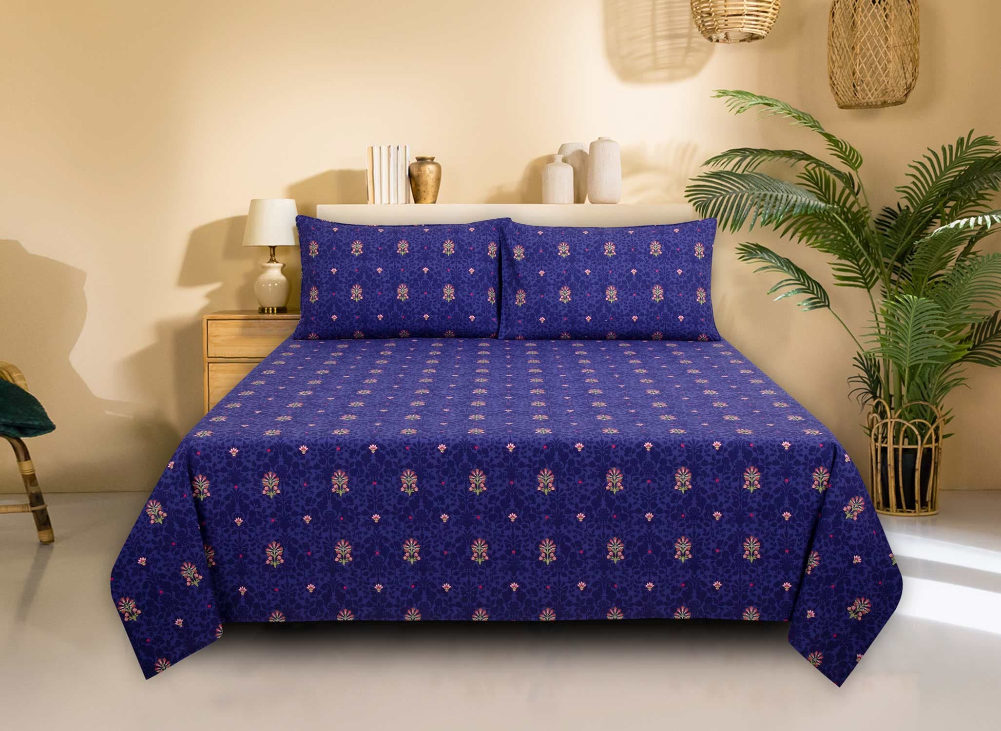 Lush Garden T-150 Bed Sheet Set