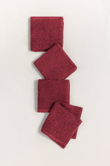 Lychee Combed Towel 4 Pcs Set