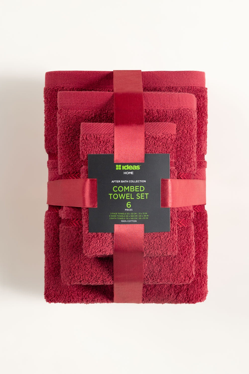 Lychee Combed Towel 6Pcs Set