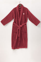 Lychee Velour Bathrobe