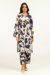 Ripple crinkle Printed Co-Ord Set IPST-44759