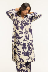 Ripple crinkle Printed Co-Ord Set IPST-44759