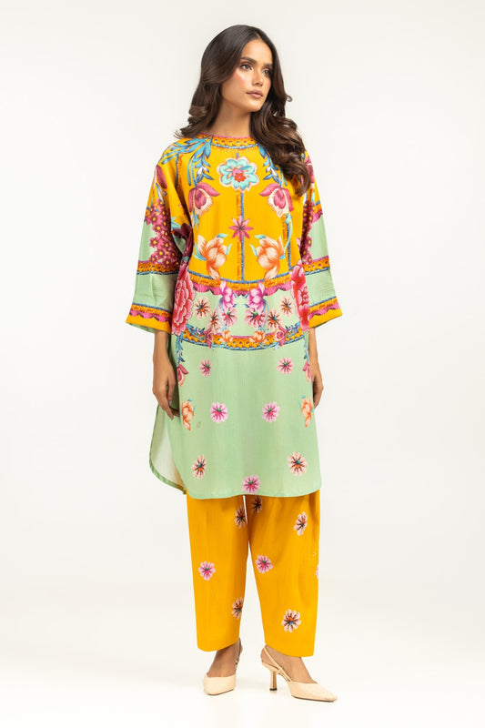 Ripple crinkle Printed Co-Ord Set IPST-44762