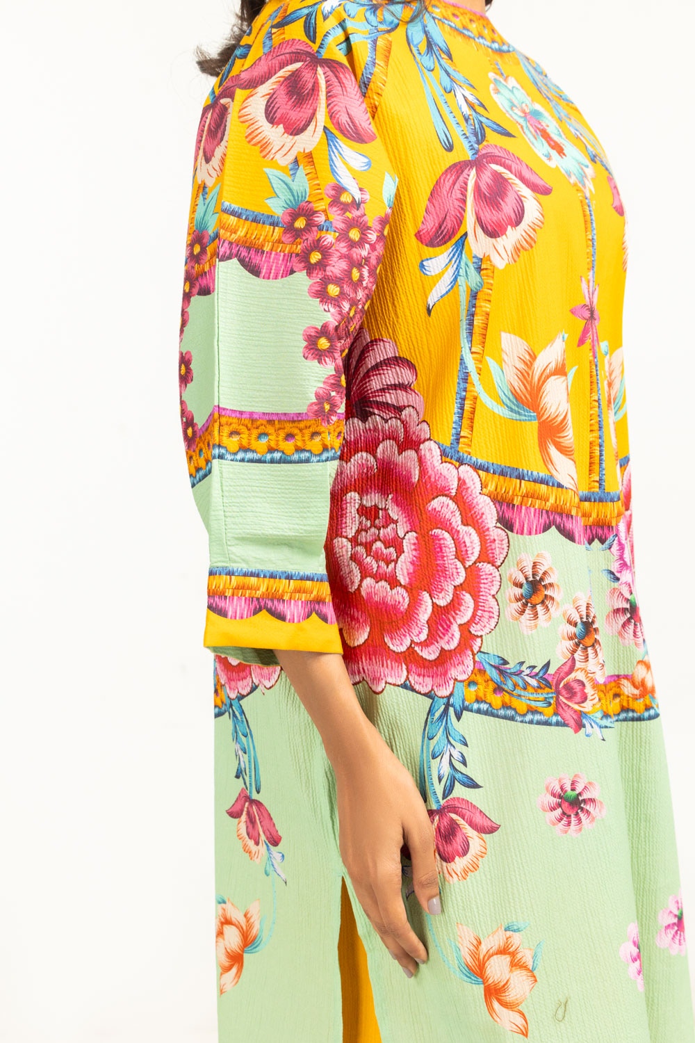 Ripple crinkle Printed Co-Ord Set IPST-44762