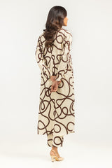Ripple crinkle Printed Co-Ord Set IPST-44936