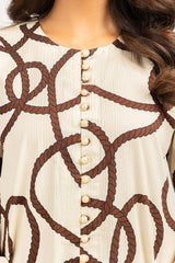 Ripple crinkle Printed Co-Ord Set IPST-44936