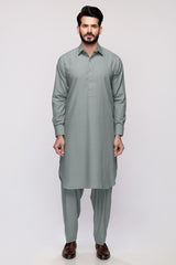 Silver Grey Unstitched Fabric Gul 900 Summer Cruise