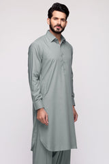 Silver Grey Unstitched Fabric Gul 900 Summer Cruise