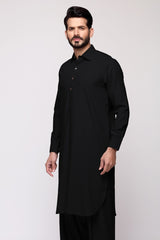 Black Unstitched Fabric Councilor-UF