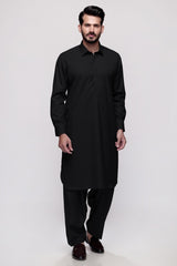 Black Unstitched Fabric US PIMA