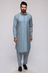 Grey Unstitched Fabric VISION ARZOO