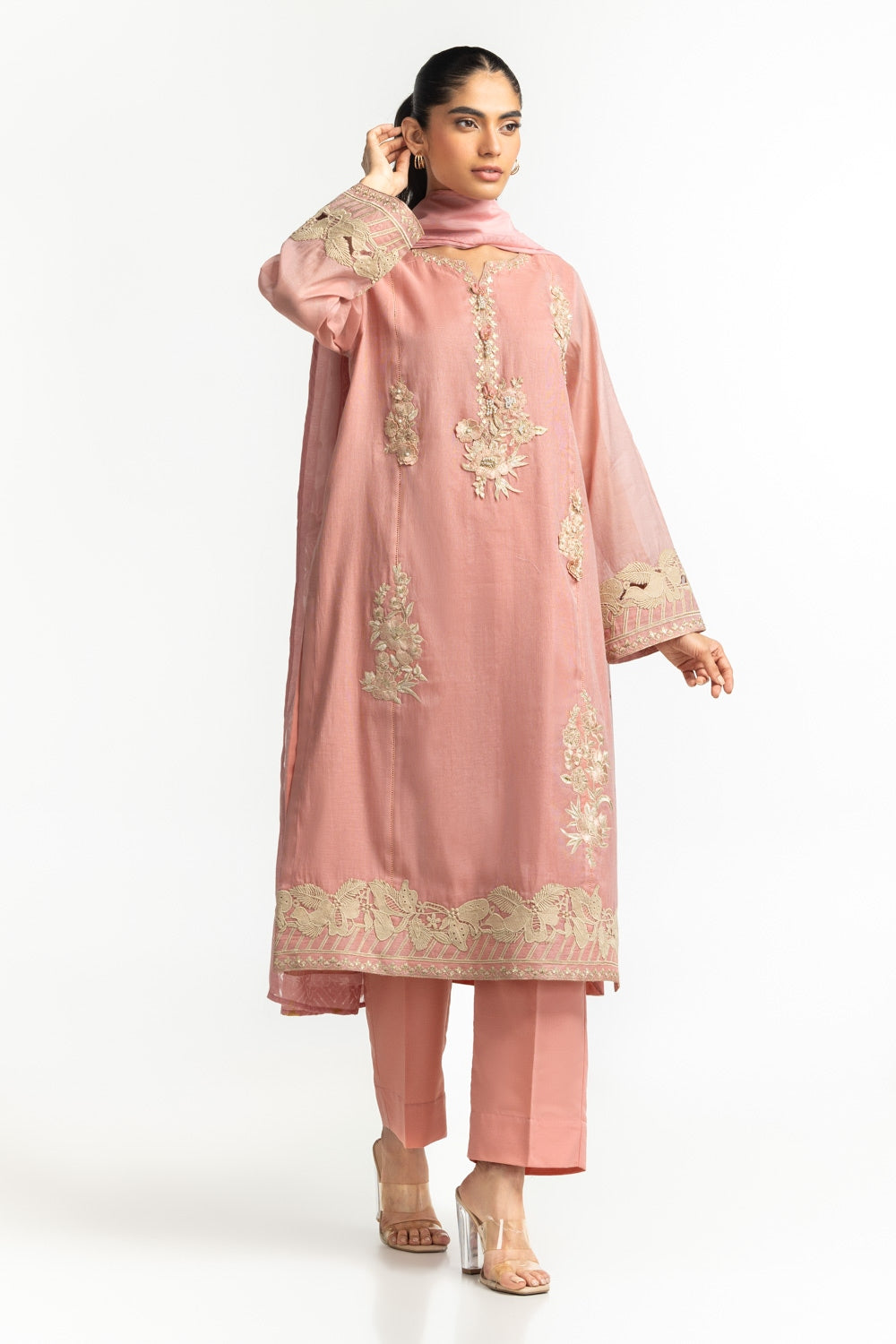 Maisuri Embroidered Shirt And Trouser IPST-44334