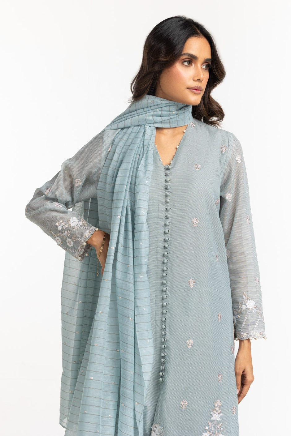 Maisuri Embroidered Shirt And Trouser