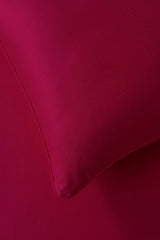 Maroon Cube T-225 Quilt Cover Set
