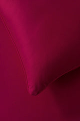 Maroon Cube T-225 Bed Sheet Set