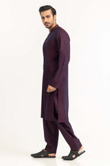 Maroon Embroidered Suit SK-E24-014