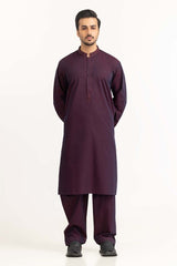 Maroon Embroidered Suit SK-E24-014