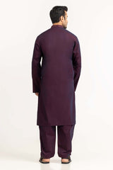 Maroon Embroidered Suit SK-E24-014