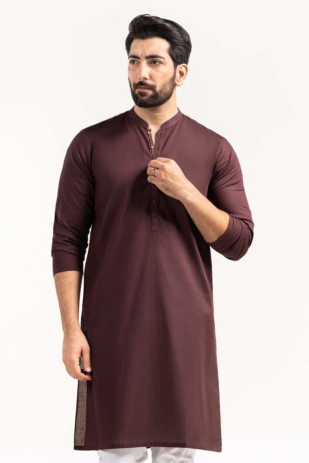 Maroon Fashion Kurta