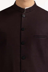 Maroon Styling Waist Coat WC-PD23-013