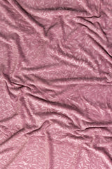 AW25 Mauve Double Ply Fleece Throw