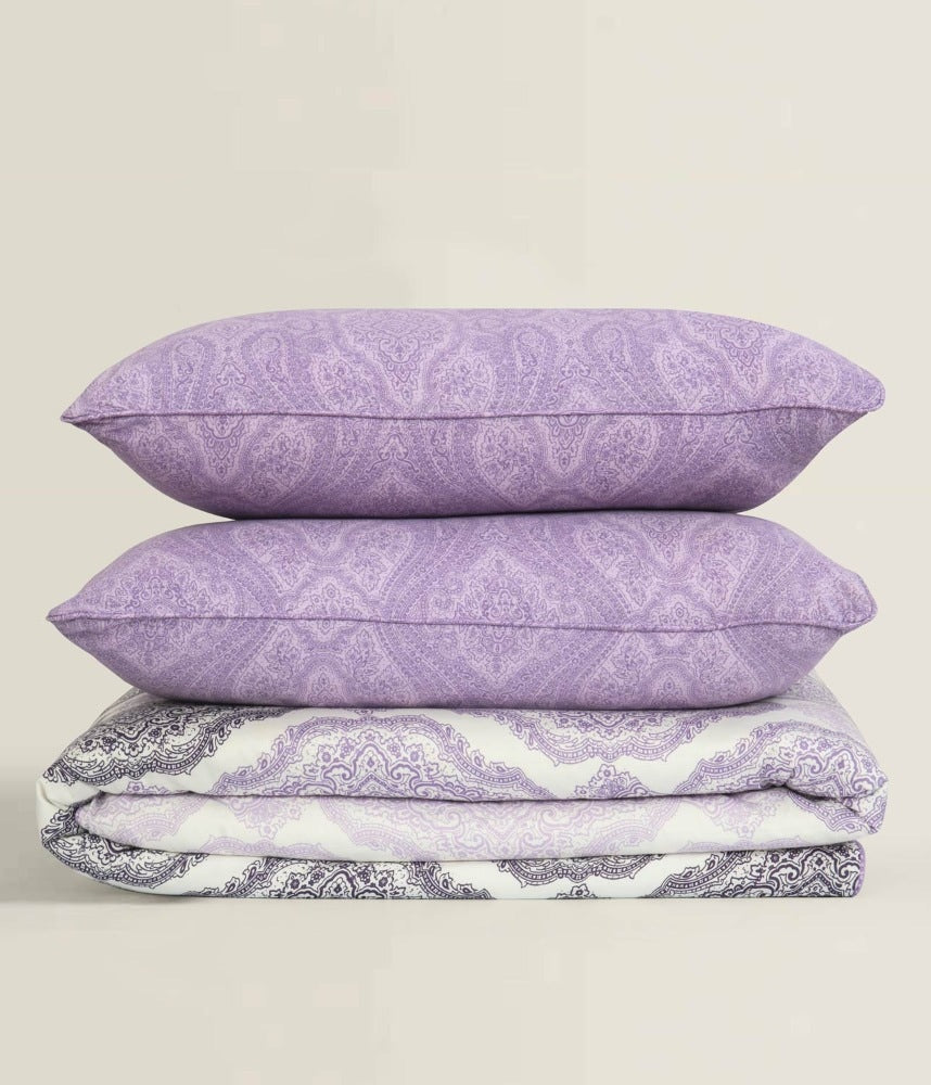 Mauve Mist T-200 Quilt Cover Set