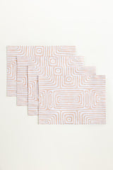 Maze 4pcs Digital Placemat
