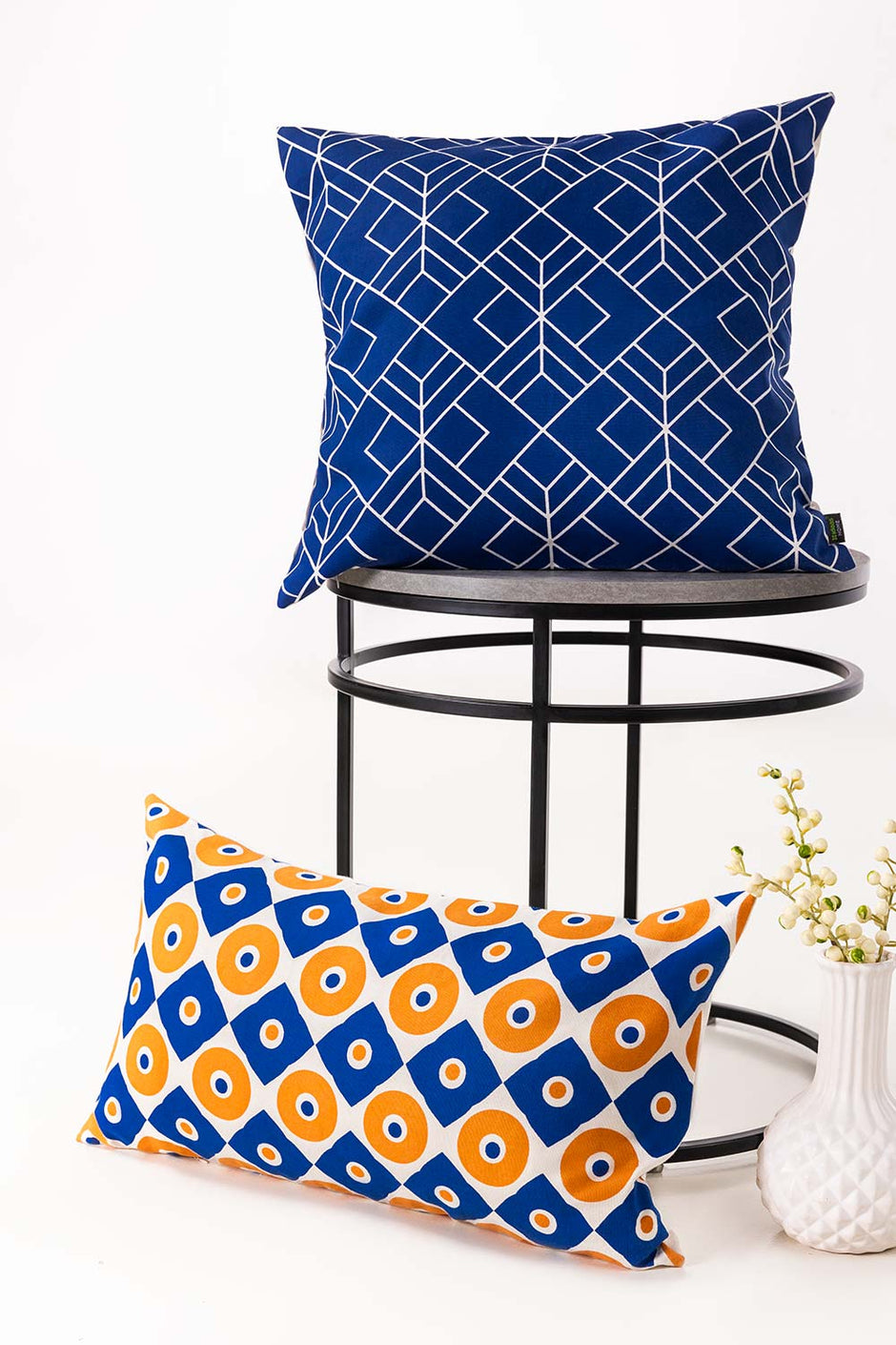 Medieval Screen Printed Cushion Cover