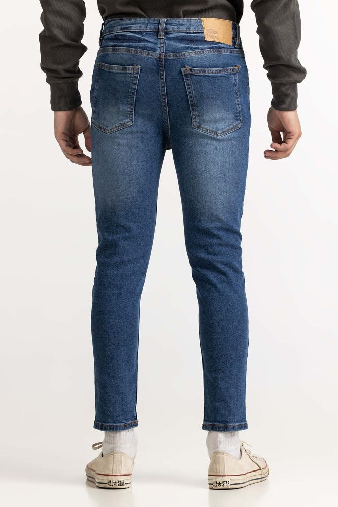 Medium Blue Basic Jeans MN-JNS- DN23-015