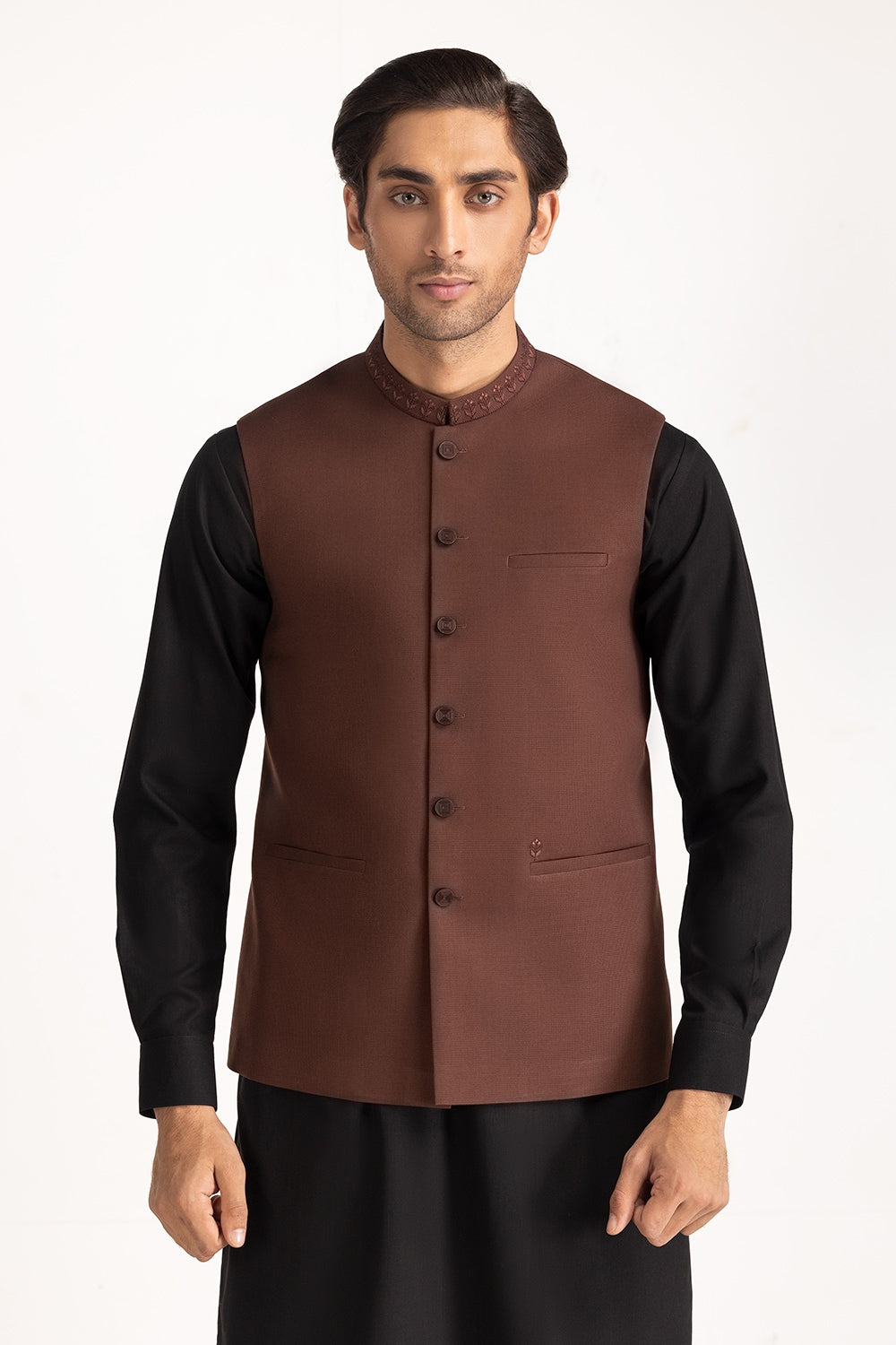 Embroidered Waist Coat WC-PD24-041