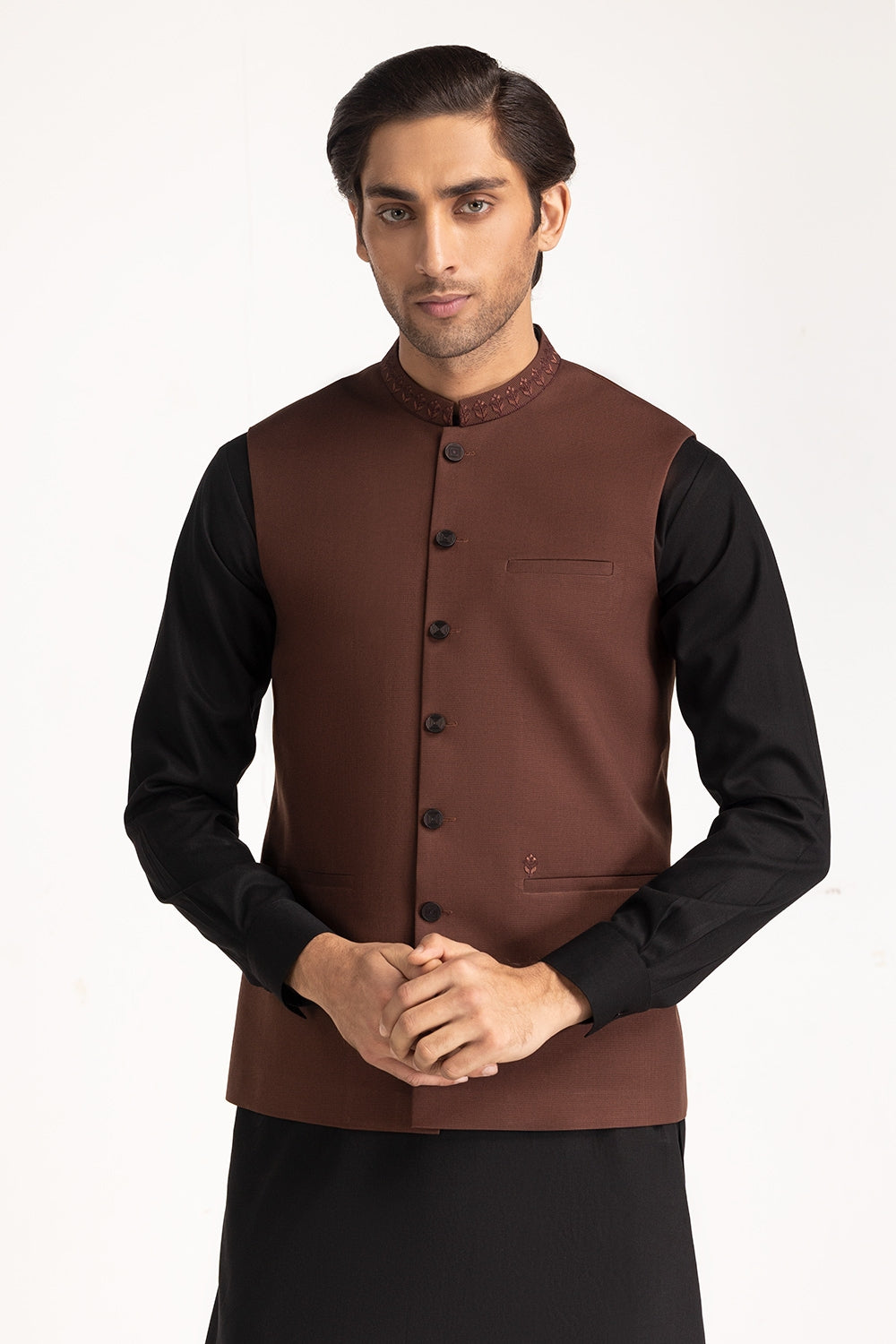 Embroidered Waist Coat WC-PD24-041