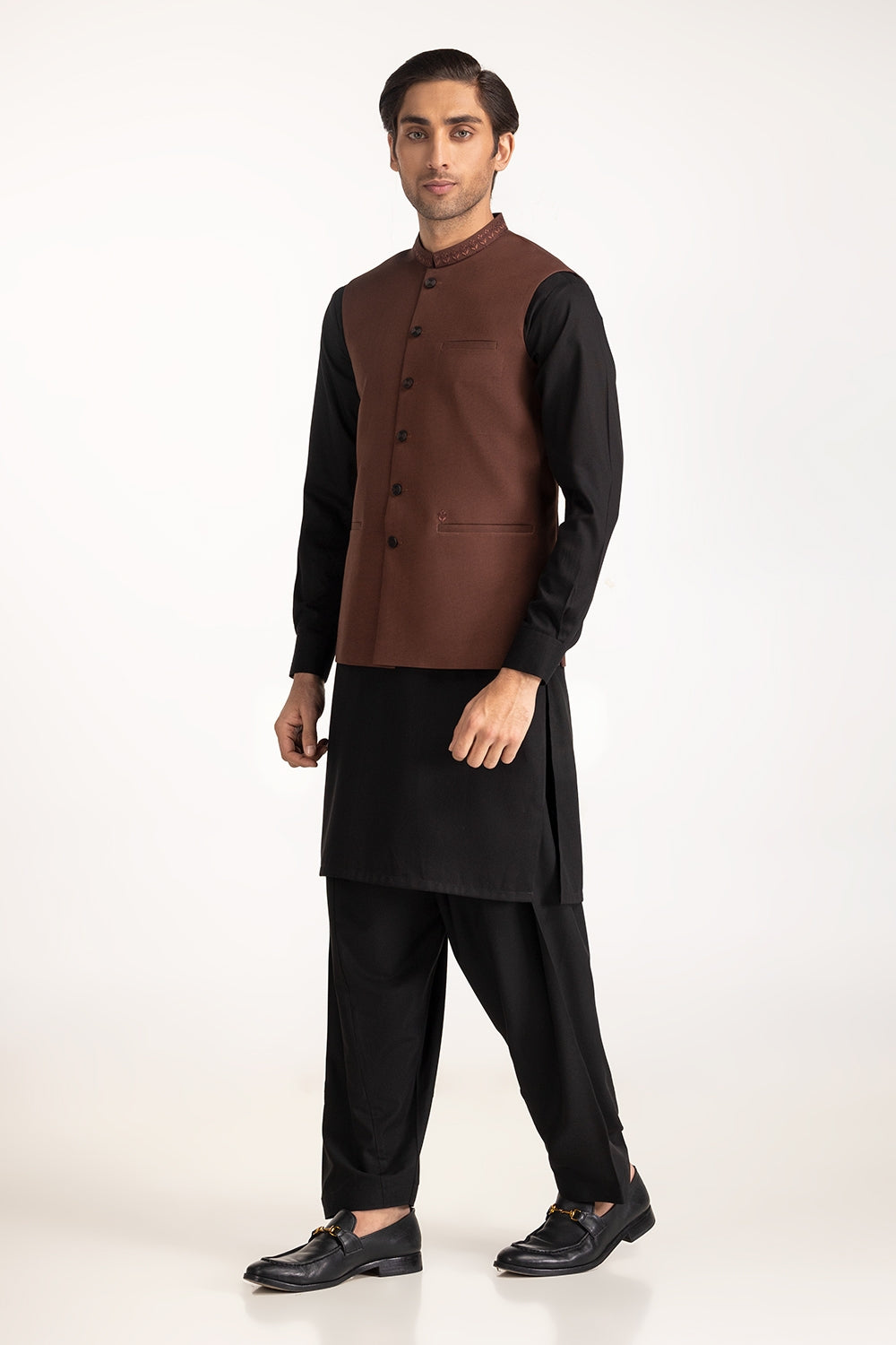 Embroidered Waist Coat WC-PD24-041