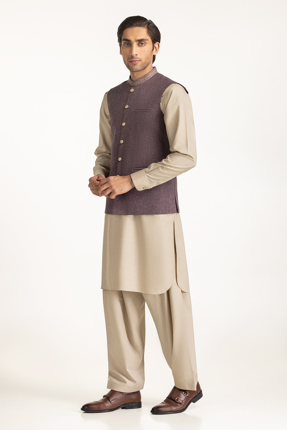 Embroidered Waist Coat WC-PD24-039