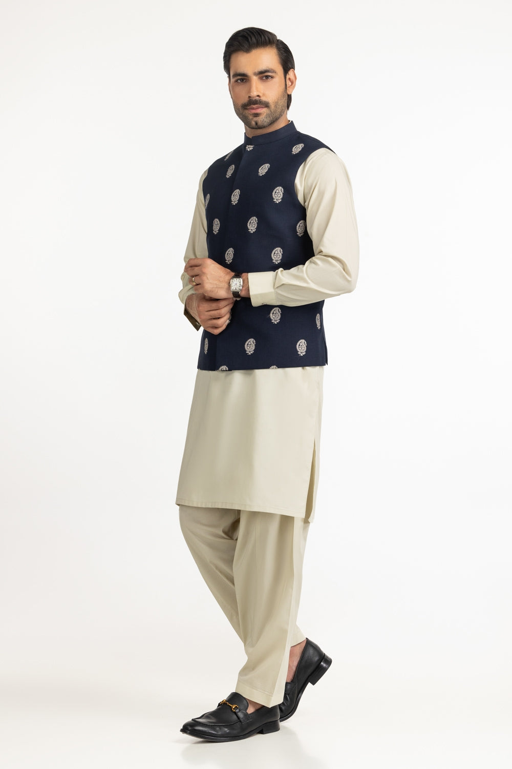 Embroidered Waist Coat WC-PD24-006