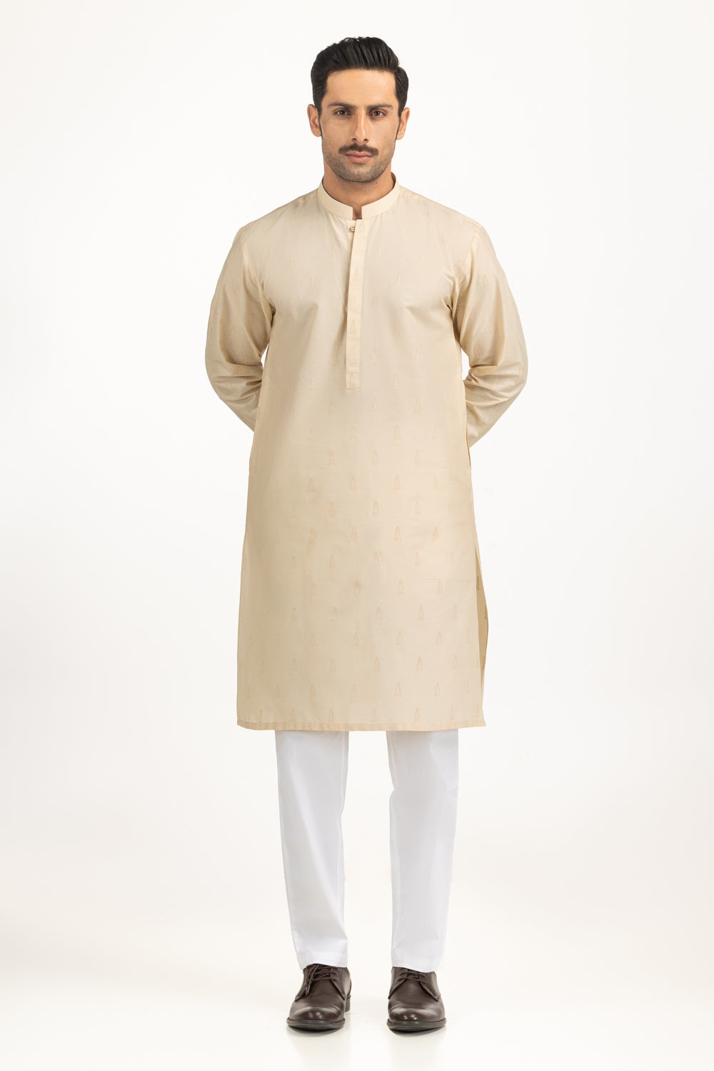 Regular Fit Styling Kurta KR-EMB24-048