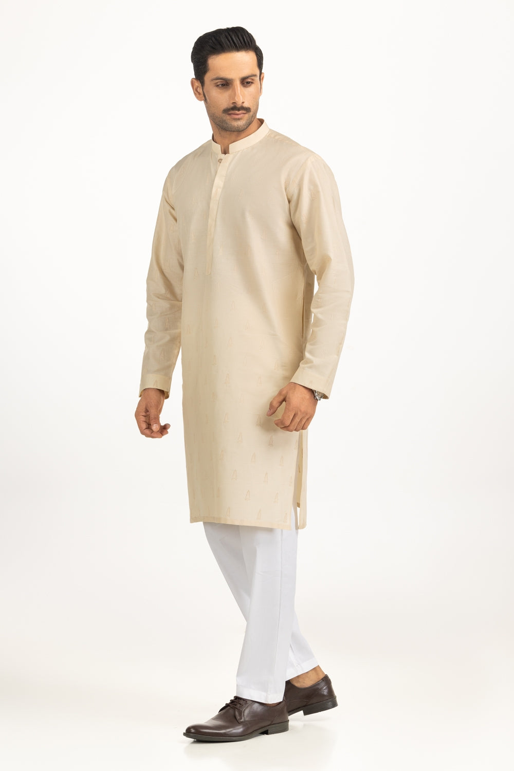 Regular Fit Styling Kurta KR-EMB24-048