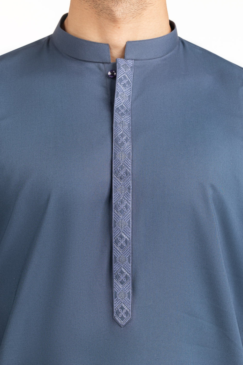 Regular Fit Embroidered Suits