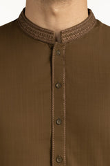 Regular Fit Embroidered Suits SK-EMB25-003