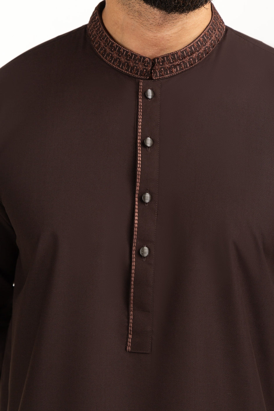 Regular Fit Embroidered Suits