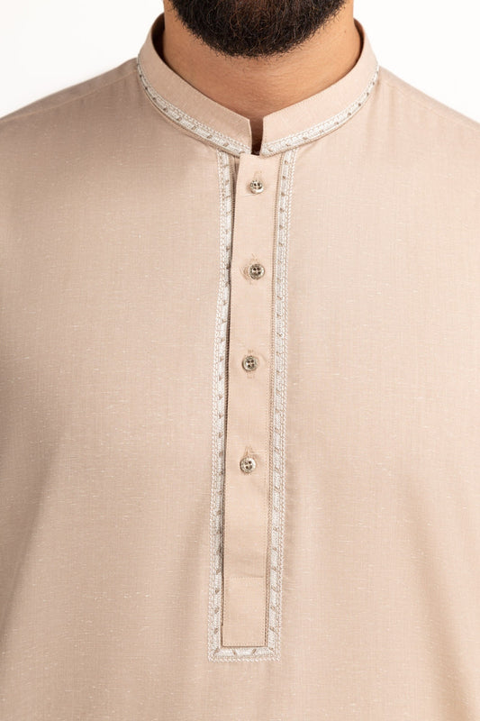 Regular Fit Embroidered Suits SK-EMB25-007