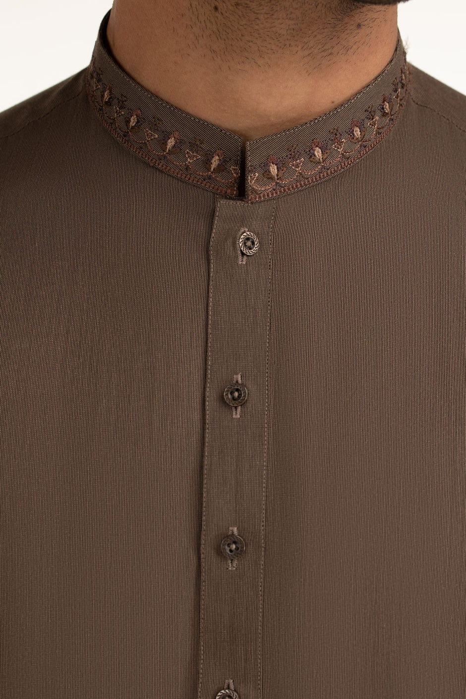 Regular Fit Embroidered Suits