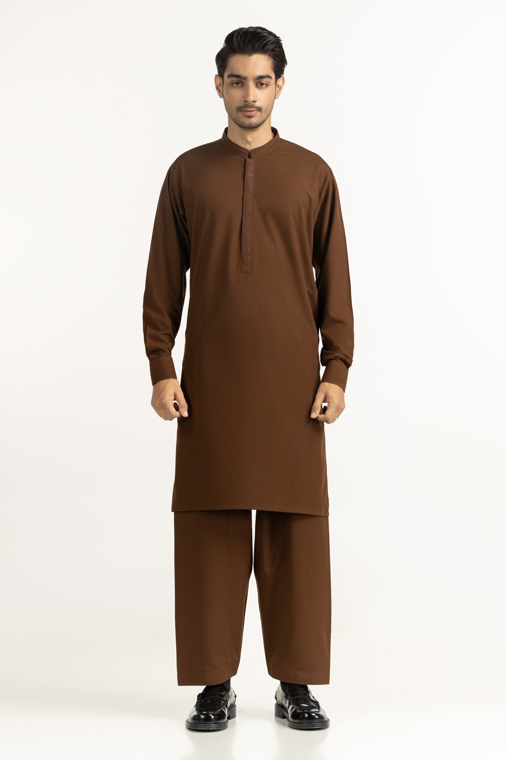 Regular Fit Embroidered Suits SK-EMB25-020