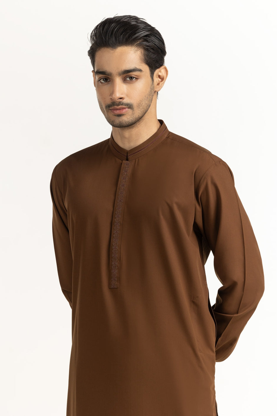Regular Fit Embroidered Suits