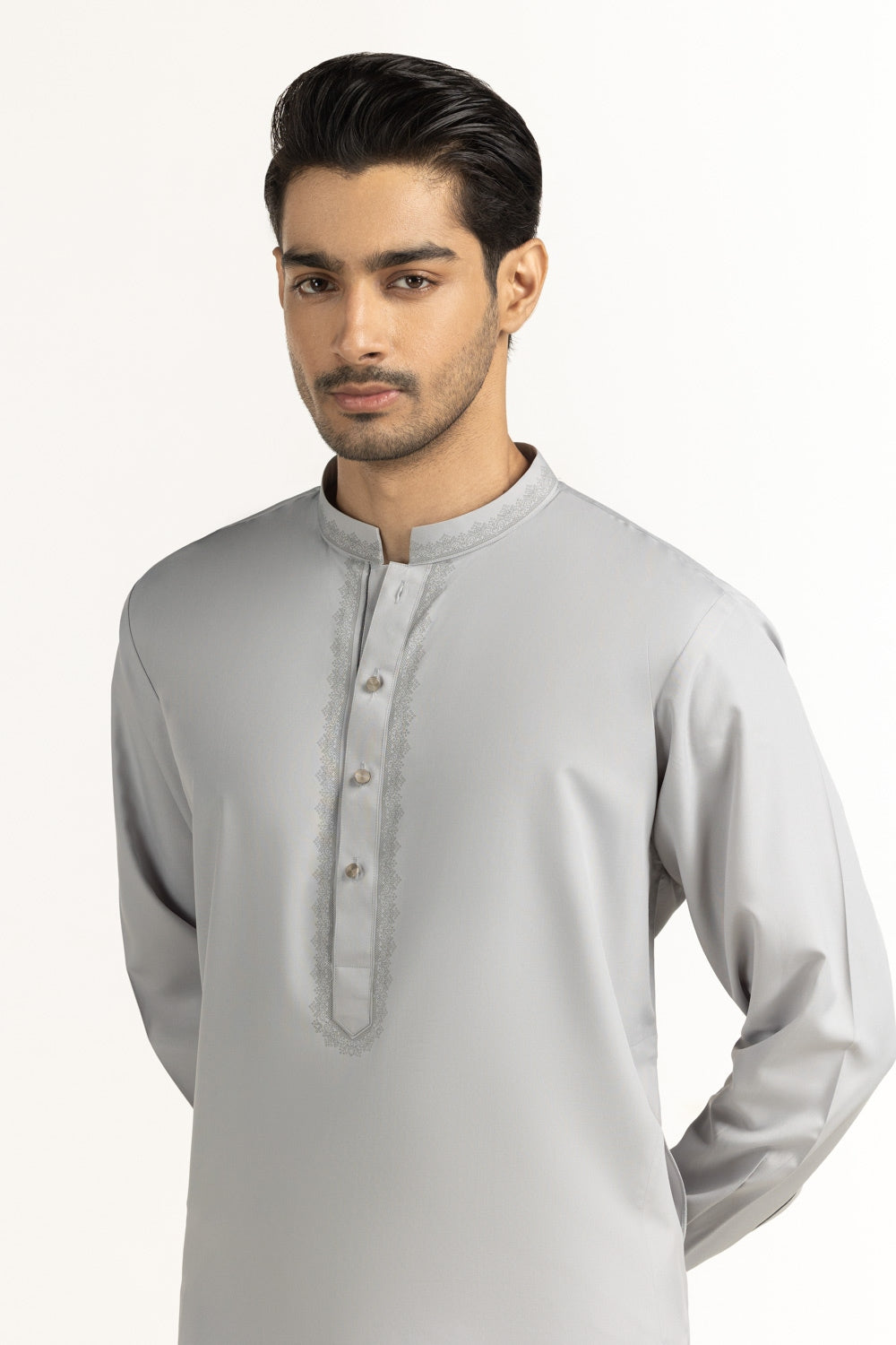 Regular Fit Embroidered Suits SK-BSC25-005