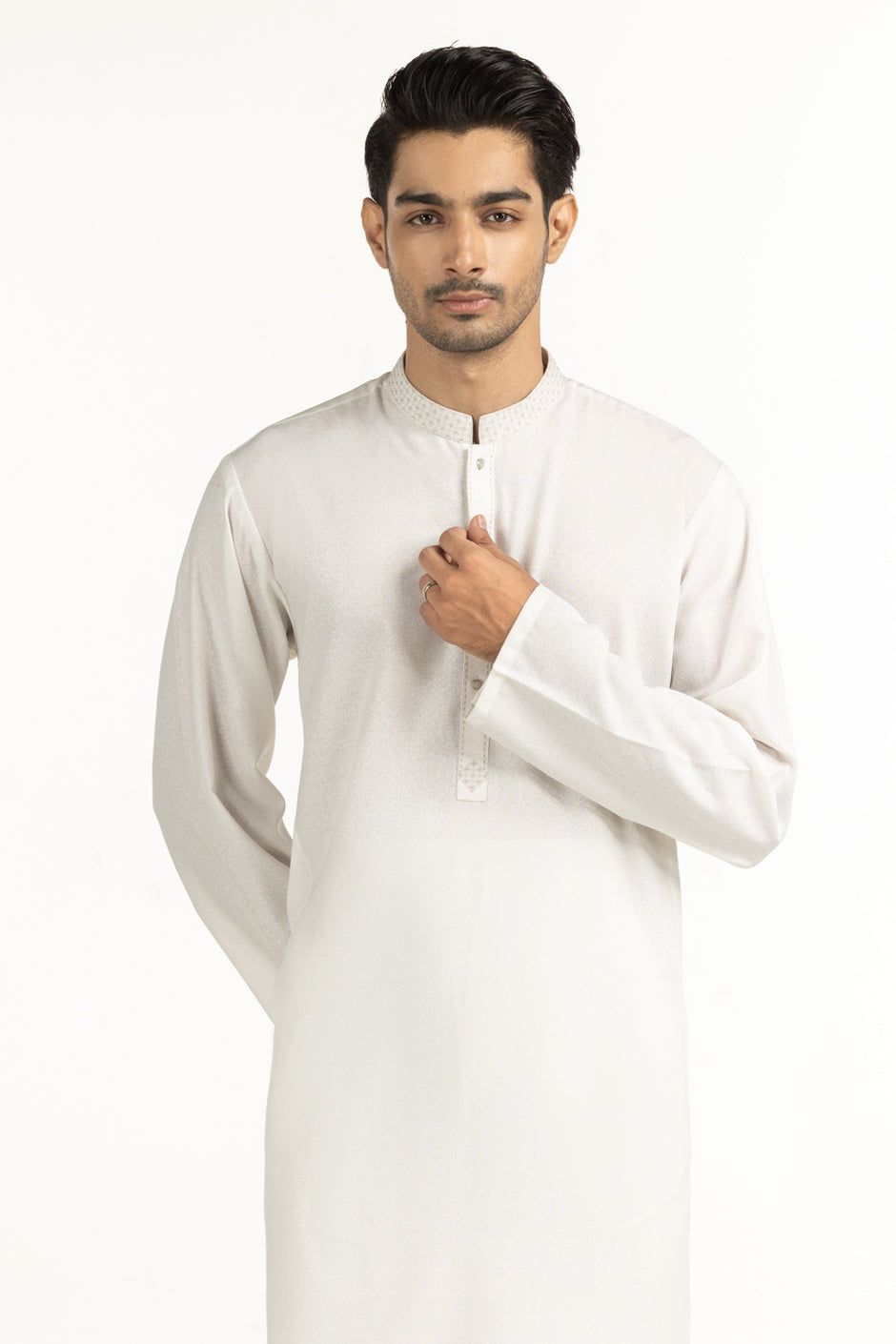 Regular Fit Embroidered Suits