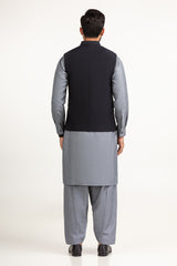 Regular Fit Embroidered Waist Coat WC-PD24-060