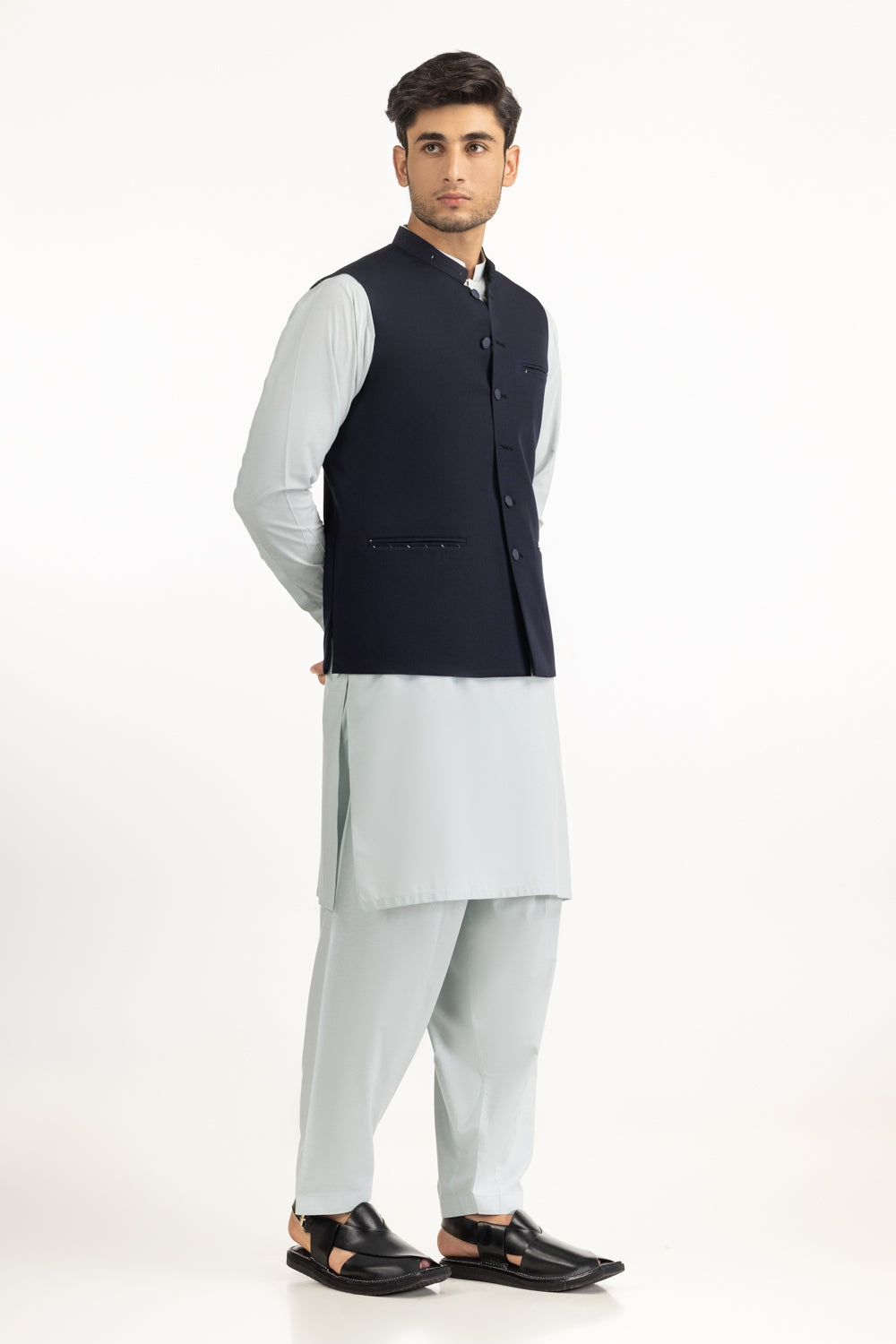 Regular Fit Styling Waist Coat WC-STY25-010
