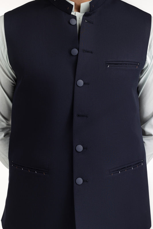 Regular Fit Styling Waist Coat WC-STY25-010
